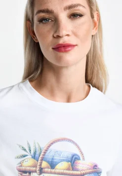 Damen T-Shirt aus Bio-Baumwolle BEACH BASKET