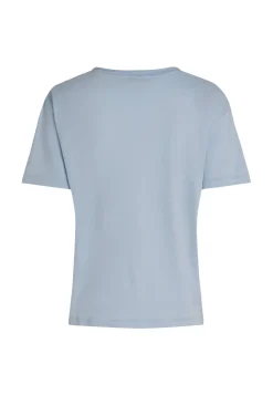 Damen T-Shirt aus Bio-Baumwolle SLUB CROP V-NK