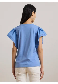 Damen T-Shirt aus Popeline