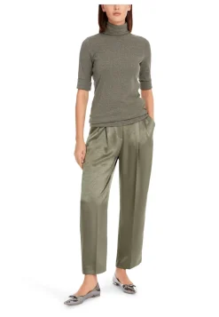 Damen T-Shirt aus schimmerndem Stoff