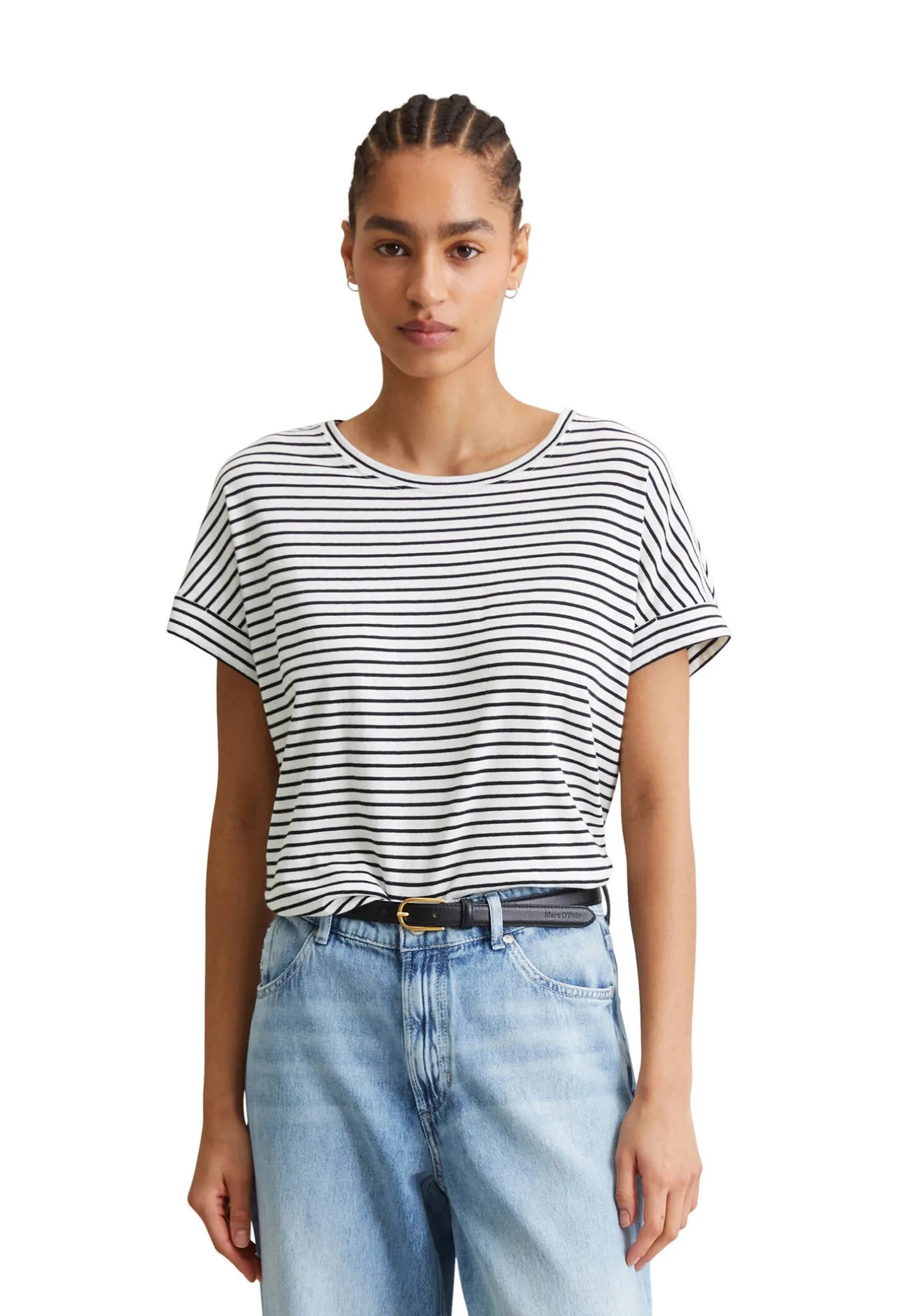 Damen T-Shirt aus Single-Jersey Relaxed Fit