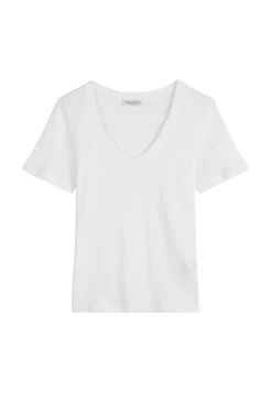 Damen T-Shirt aus Slub Jersey