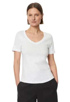 Damen T-Shirt aus Slub Jersey
