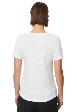 Damen T-Shirt aus Slub Jersey