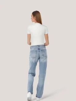 Damen T-Shirt BABY TEE_B Slim Fit