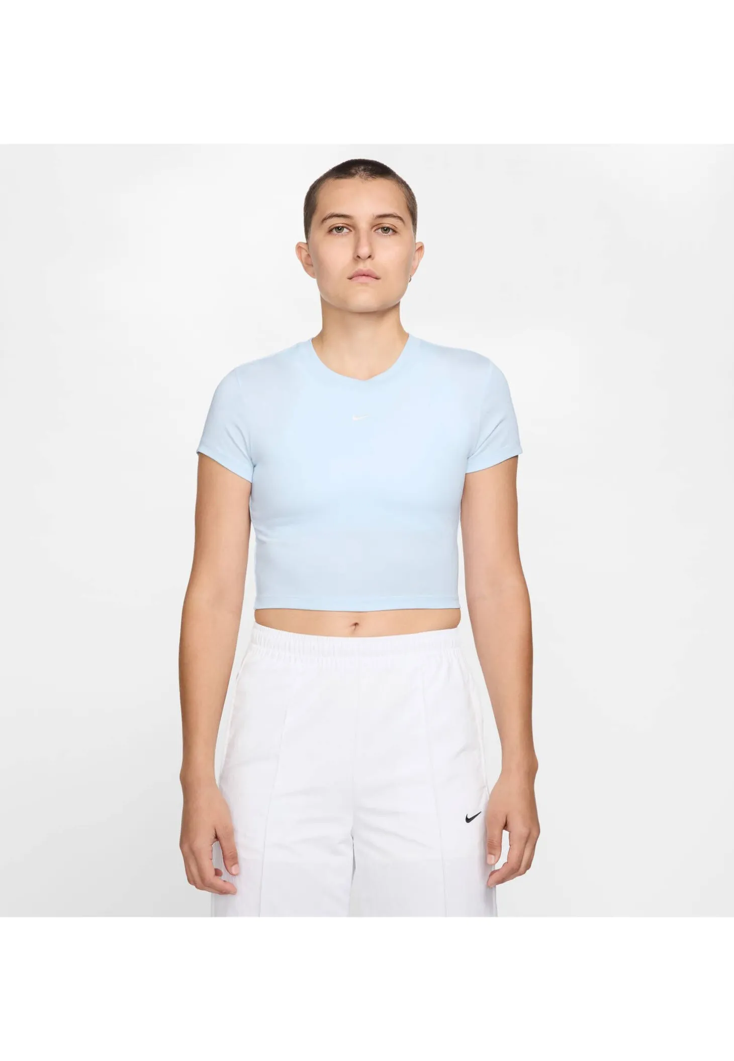 Damen T-Shirt CHILL KNIT Cropped Fit