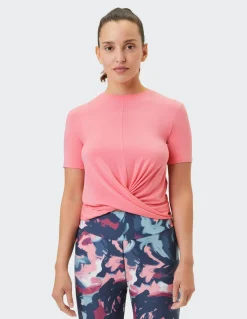 Damen T-Shirt DARLEEN in Wickeloptik