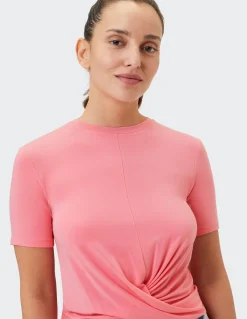 Damen T-Shirt DARLEEN in Wickeloptik