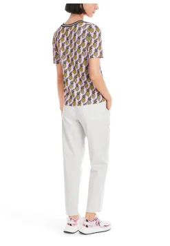 Damen T-Shirt mit Ananas-Print
