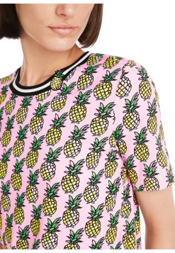 Damen T-Shirt mit Ananas-Print