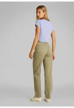 Damen T-Shirt mit Baumwolle Cropped Fit