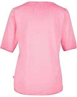 Damen T-Shirt mit gesticktem Love CANDICEEP