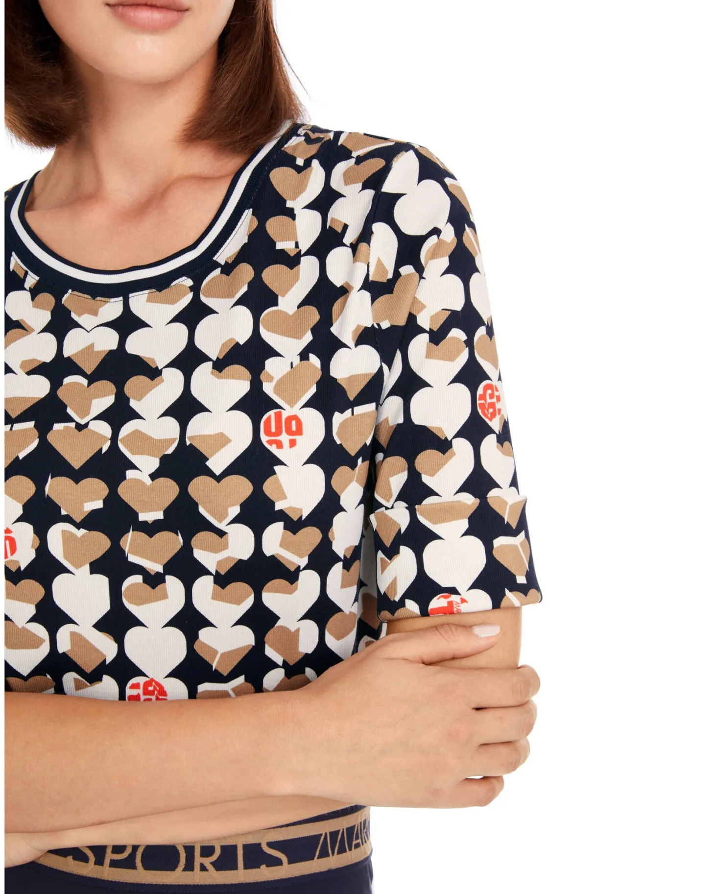 Damen T-Shirt mit Heartbreaker-Print