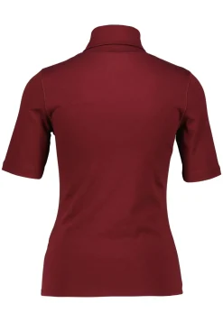 Damen T-Shirt mit Rollkragen