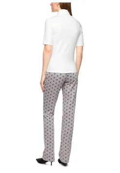 Damen T-Shirt mit Rollkragen