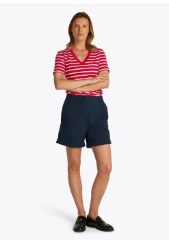 Damen T-Shirt mit V-Ausschnitt CODY Slim Fit