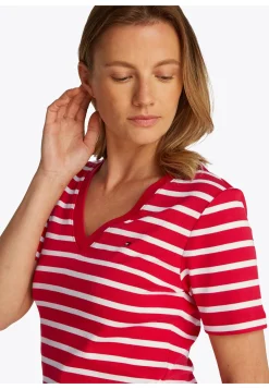 Damen T-Shirt mit V-Ausschnitt CODY Slim Fit