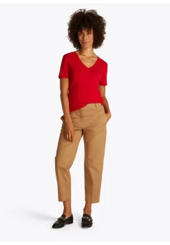 Damen T-Shirt mit V-Ausschnitt CODY Slim Fit