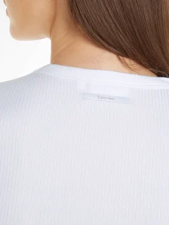 Damen T-Shirt MODAL RIB C-NECK TOP