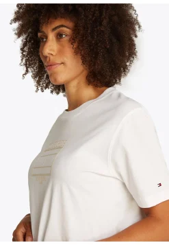 Damen T-Shirt MODRN OUTLINE FLAG C-NK TEE