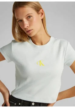 Damen T-Shirt MONOGRAM BABY TEE Cropped Fit