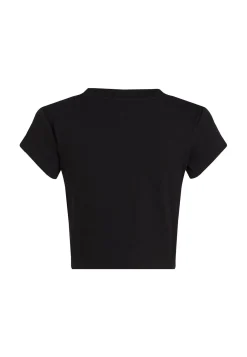 Damen T-Shirt MONOGRAM BABY TEE Cropped Fit