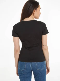 Damen T-Shirt MONOLOGO V-NECK TEE 2er-Pack