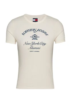 Damen T-Shirt TJW SLIM CREST NYC RINGER TEE Slim Fit