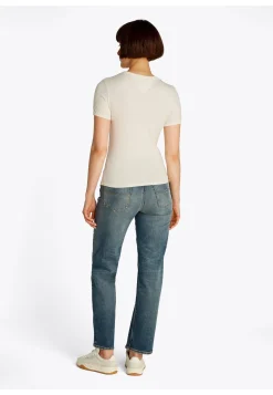 Damen T-Shirt TJW SLIM CREST NYC RINGER TEE Slim Fit