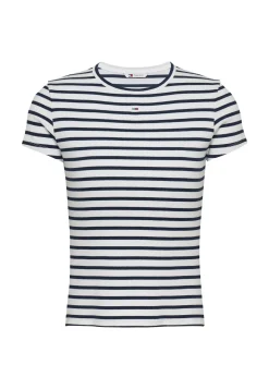 Damen T-Shirt TJW SLIM ESSENTIAL RIB EXT