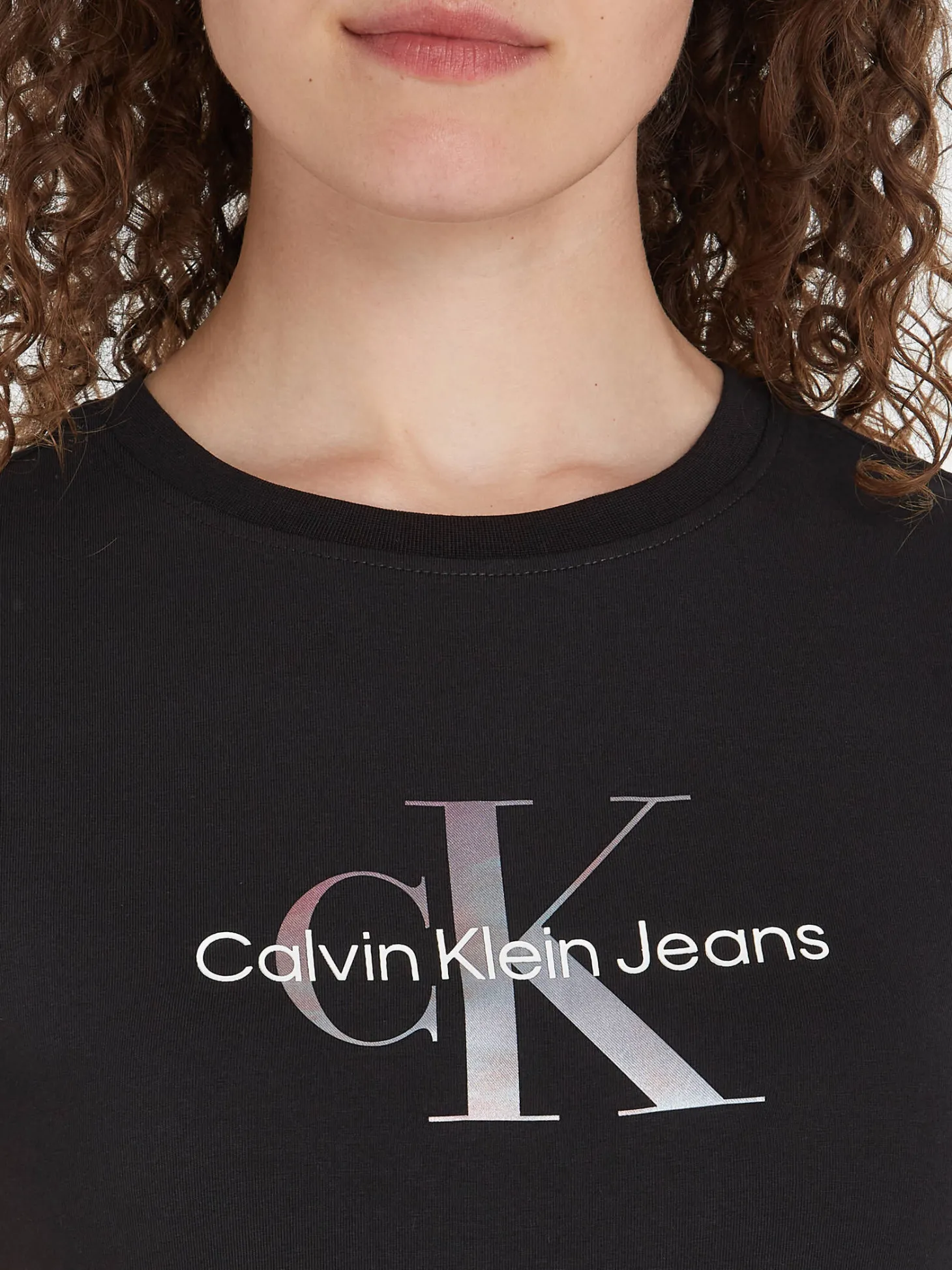 Damen T-Shirt-Kleid mit Monogramm