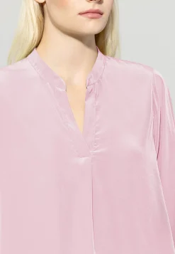 Damen Tunikabluse mit V-Ausschnitt