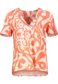 Damen Tunika-Bluse mit Viskose