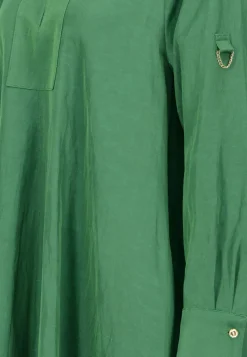 Damen Tunikakleid mit Leinen