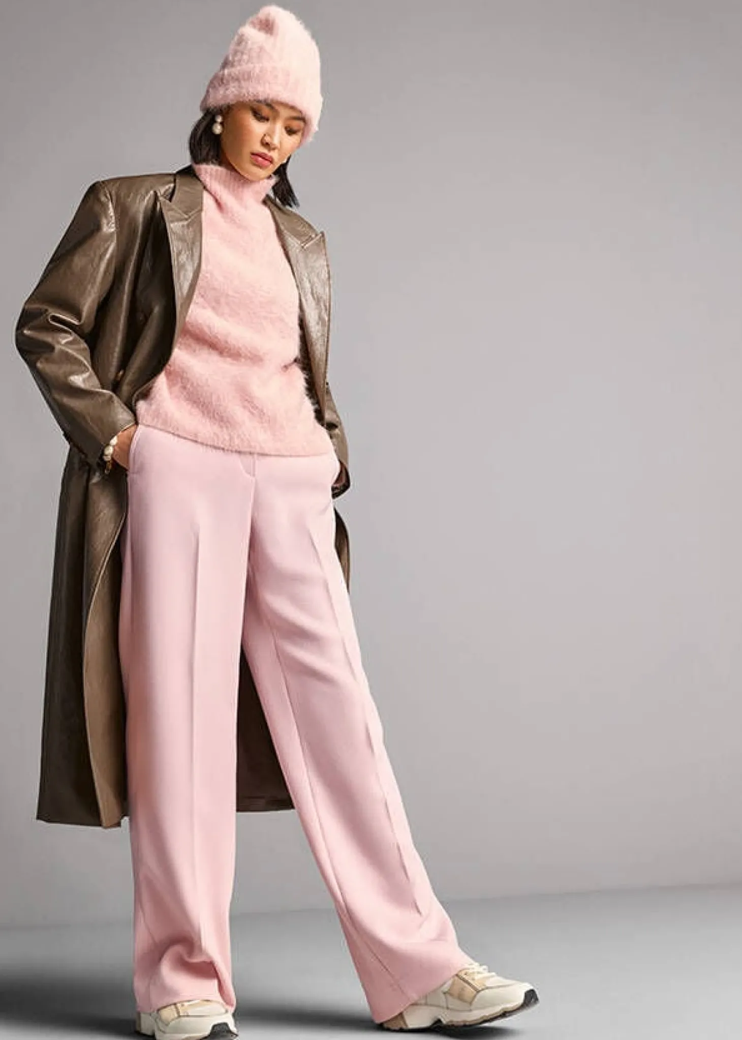 Damen Twillhose Wide Fit