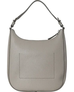 Damen Umhängetasche aus genarbtem Leder HOBO BAG M
