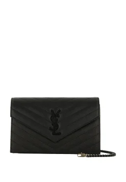 Damen Umhängetasche aus Leder CASSANDRE WALLET CLUTCH