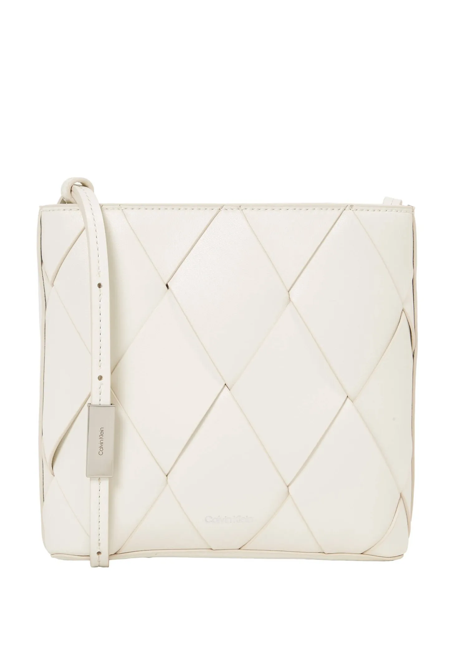Damen Umhängetasche gewebt SQUARE CROSSBODY
