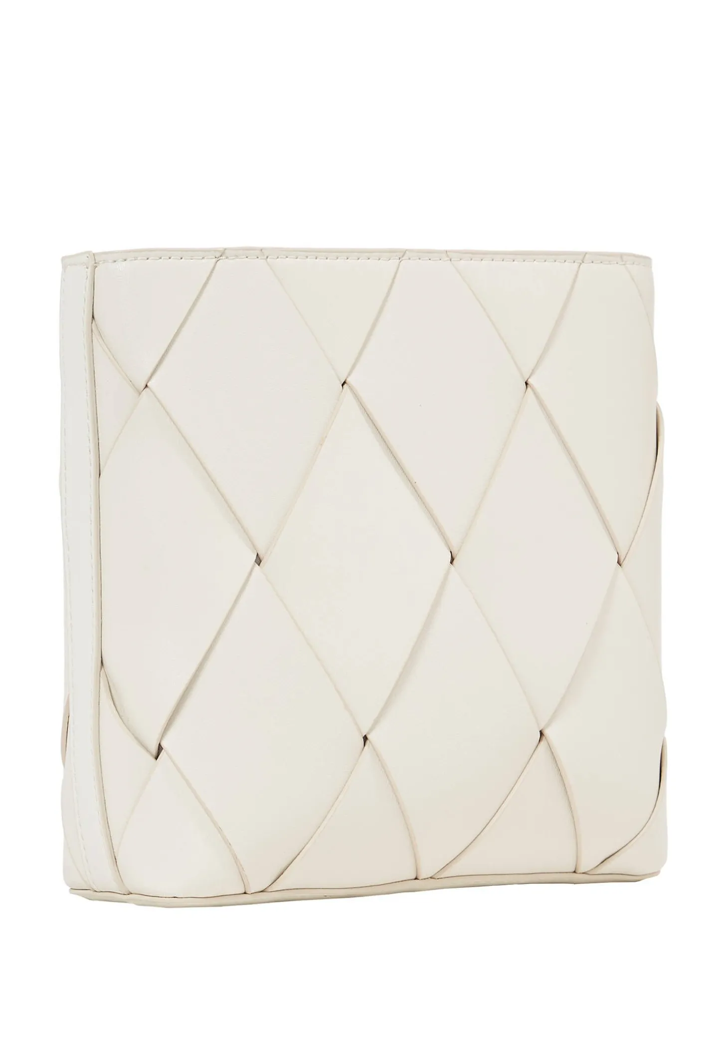 Damen Umhängetasche gewebt SQUARE CROSSBODY