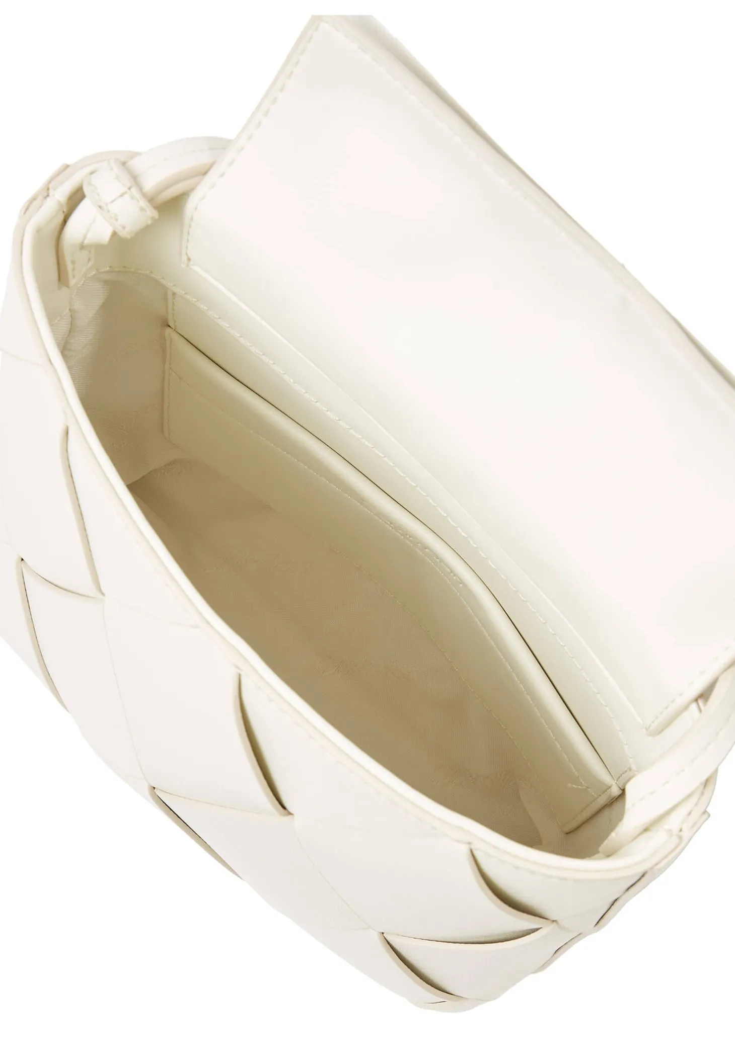 Damen Umhängetasche gewebt SQUARE CROSSBODY