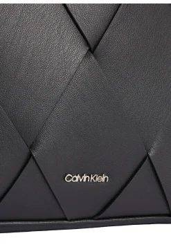 Damen Umhängetasche gewebt SQUARE CROSSBODY