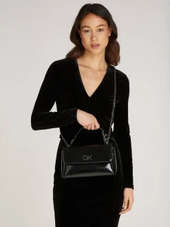 Damen Umhängetasche RE-LOCK SHINY mit Kettenriemen