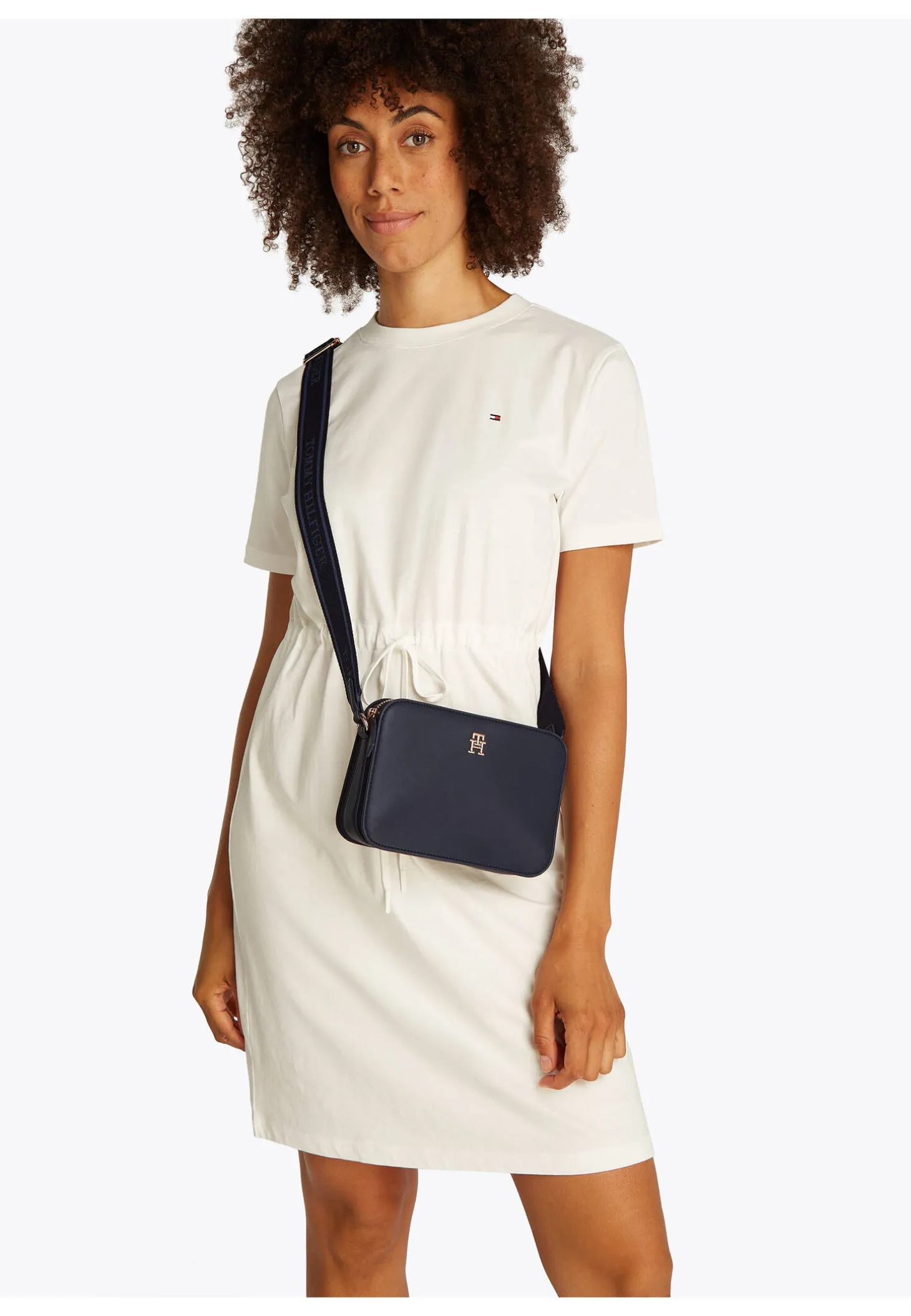 Damen Umhängetasche TH LOGOTAPE CAMERA BAG