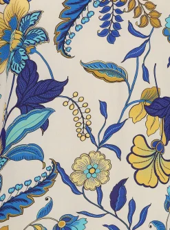 Damen Viskosekleid WD FLOWER