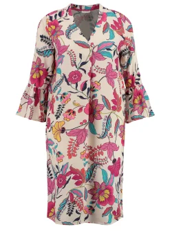 Damen Viskosekleid WD FLOWER