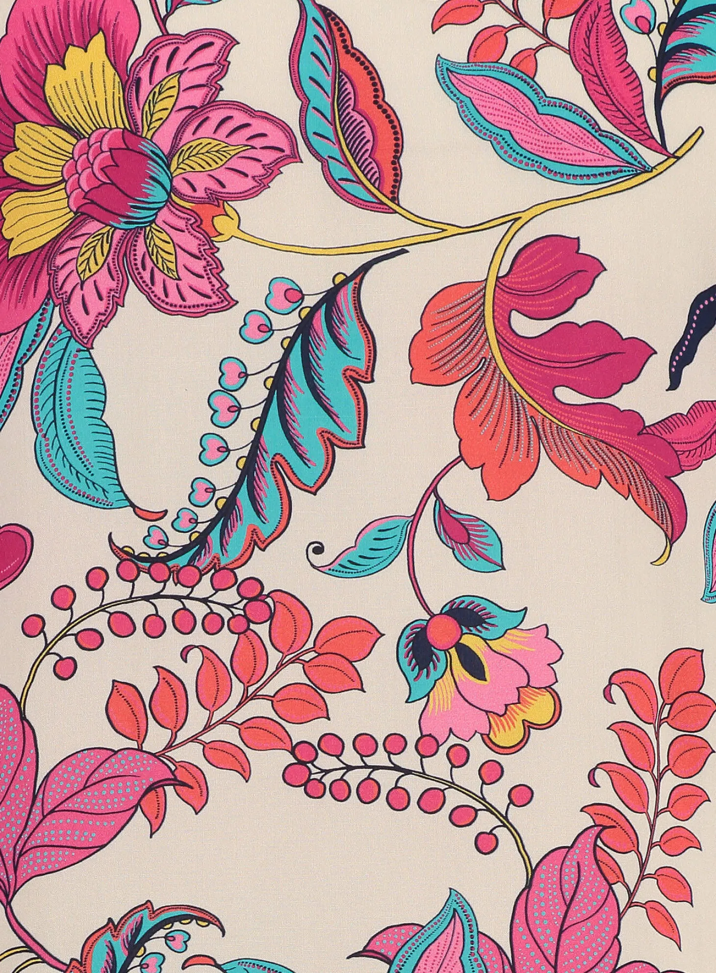 Damen Viskosekleid WD FLOWER