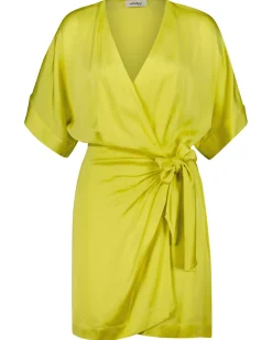 Damen Wickelkleid