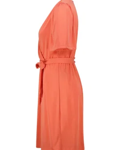 Damen Wickelkleid SLFLENIA SHORT WRAP DRESS