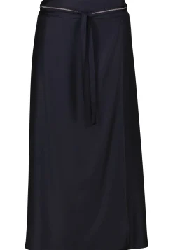 Damen Wickelrock aus Wolle-Viskose-Mix