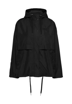 Damen Windjacke mit Kapuze Oversized Fit